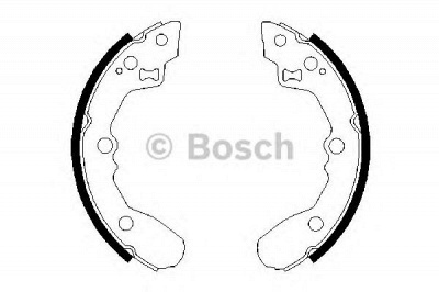 BOSCH 0986487688 -  Комплект тормозных колодок