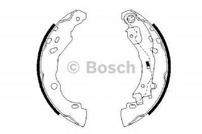 BOSCH 0986487690 -  Комплект тормозных колодок