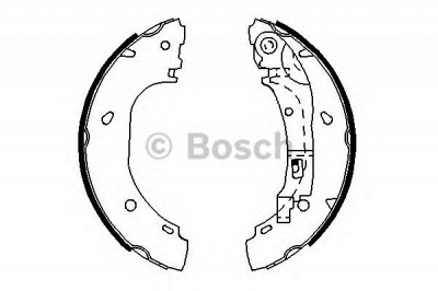 BOSCH 0986487701 -  Комплект тормозных колодок