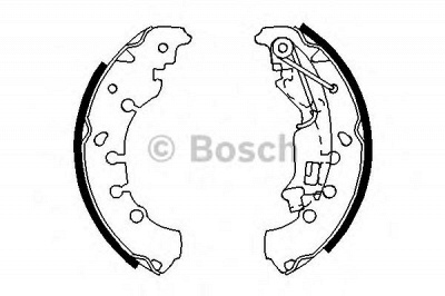 BOSCH 0986487702 -  Комплект тормозных колодок