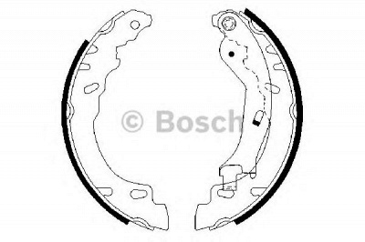 BOSCH 0986487704 -  Комплект тормозных колодок