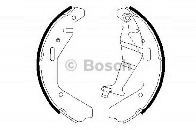 BOSCH 0986487707 -  Комплект тормозных колодок