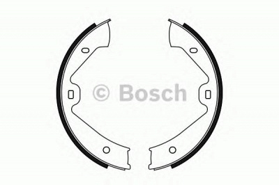 BOSCH 0986487755 -  Комплект тормозных колодок, стояночная тормозная система