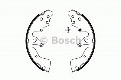 BOSCH 0986487756 -  Комплект тормозных колодок