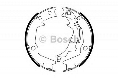 BOSCH 0986487769 -  Комплект тормозных колодок, стояночная тормозная система