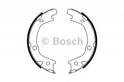 BOSCH 0986487770 -  Комплект тормозных колодок| Комплект тормозных колодок, стояночная тормозная система