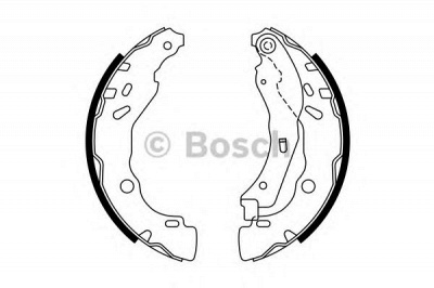 BOSCH 0986487771 -  Комплект тормозных колодок