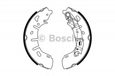 BOSCH 0986487773 -  Комплект тормозных колодок