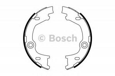 BOSCH 0986487777 -  Комплект тормозных колодок, стояночная тормозная система
