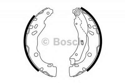 BOSCH 0986487782 -  Комплект тормозных колодок