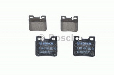 BOSCH 0986490260 -  Комплект тормозных колодок, дисковый тормоз