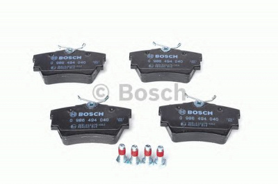 BOSCH 0986494040 -  Комплект тормозных колодок, дисковый тормоз