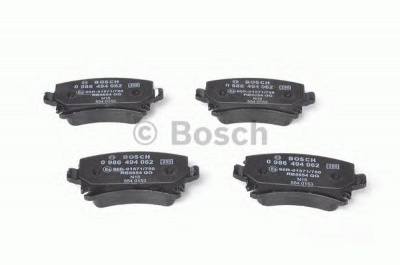 BOSCH 0986494062 -  Комплект тормозных колодок, дисковый тормоз