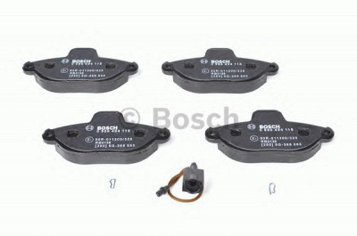 BOSCH 0986494115 -  Комплект тормозных колодок, дисковый тормоз