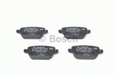 BOSCH 0986494247 -  Комплект тормозных колодок, дисковый тормоз