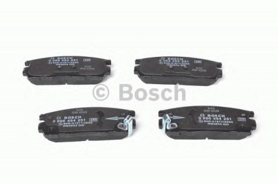 BOSCH 0986494251 -  Комплект тормозных колодок, дисковый тормоз