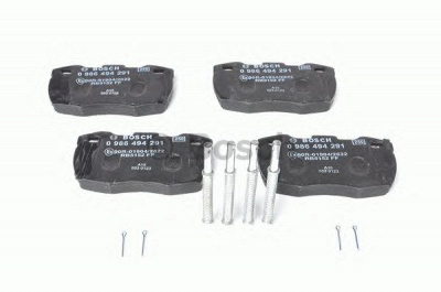BOSCH 0986494291 -  Комплект тормозных колодок, дисковый тормоз