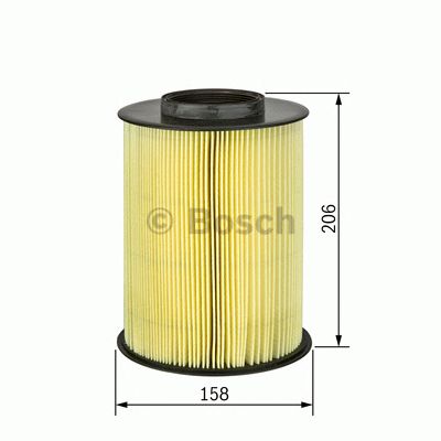 BOSCH 0986626809 -  AIR-FILTER INSERT