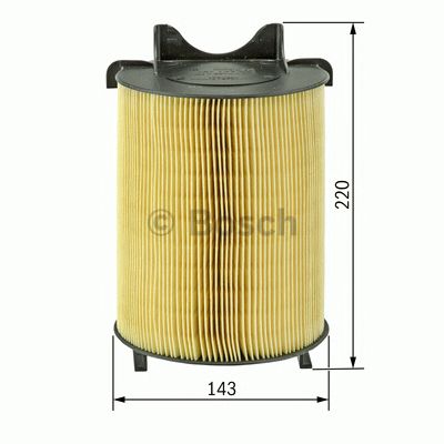 BOSCH 0986626814 -  Воздушный фильтр