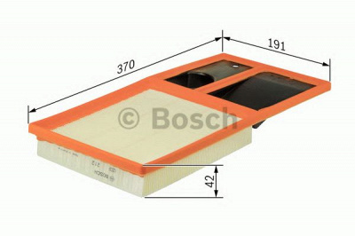 BOSCH 0986626835 -  Фильтр воздушный