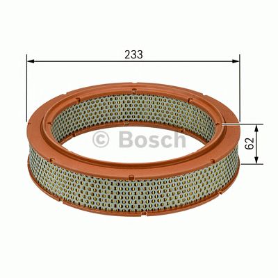 BOSCH 0986626855 -  Фильтр воздушный