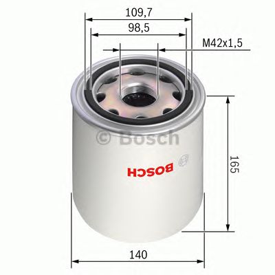 BOSCH 0986628256 -  Патрон осушителя воздуха, пневматическая система