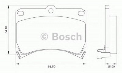 BOSCH 0986bb0087 -  