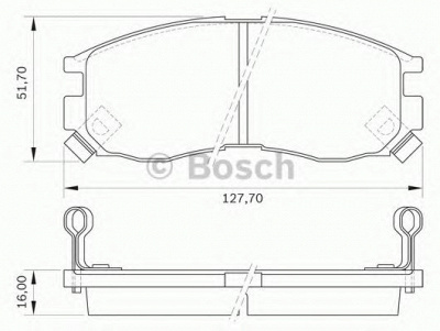 BOSCH 0986bb0166 -  