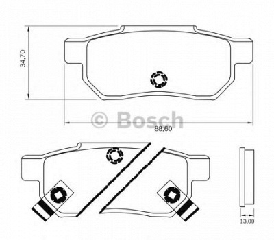 BOSCH 0986bb0211 -  