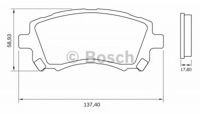 BOSCH 0986bb0581 -