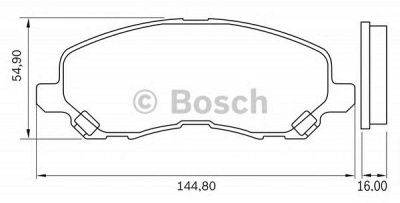 BOSCH 0986bb0590 -