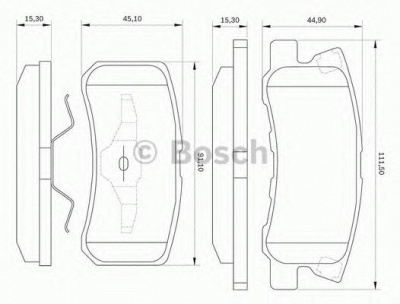 BOSCH 0986bb0591 -