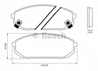 BOSCH 0986bb0743 -  