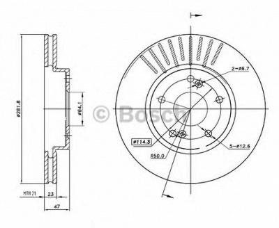 BOSCH 0986bb4326 -  