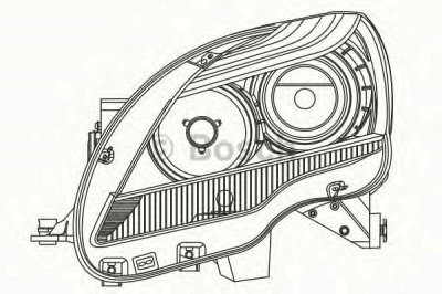 BOSCH 1307023659 -  Основная фара
