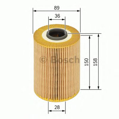 BOSCH 1457429123 -  Масляный фильтр