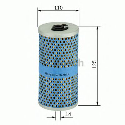 BOSCH 1457429175 -  Масляный фильтр