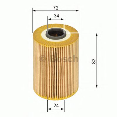 BOSCH 1457429197 -  Масляный фильтр