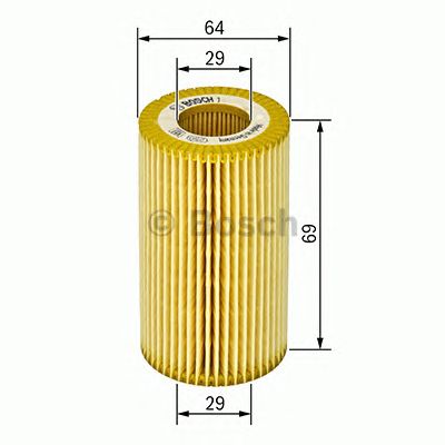 BOSCH 1457429249 -  Масляный фильтр