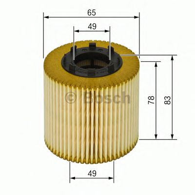 BOSCH 1457429256 -  Масляный фильтр