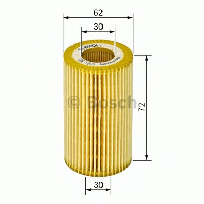 BOSCH 1457429257 -  Масляный фильтр