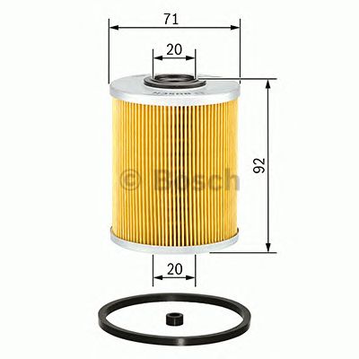 BOSCH 1457429656 -  Топливный фильтр