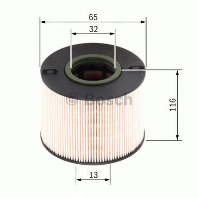 BOSCH 1457431261 -  Топливный фильтр