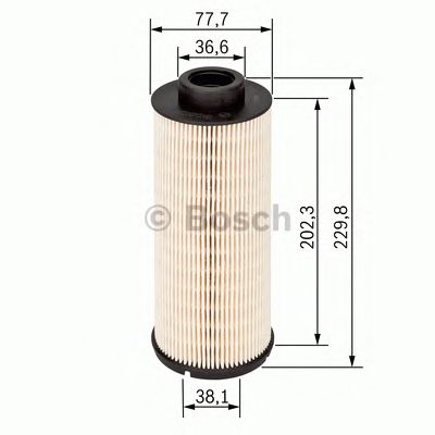 BOSCH 1457431710 -  Топливный фильтр