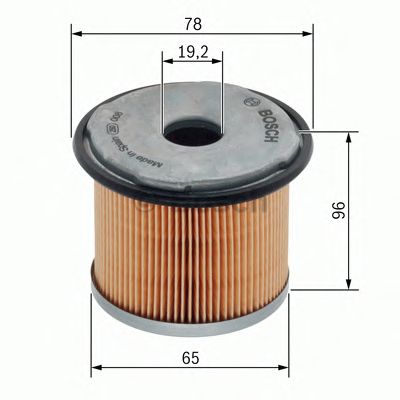 BOSCH 1457431720 -  Топливный фильтр