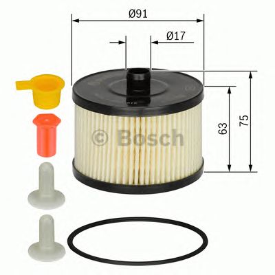 BOSCH 1457431723 -  Топливный фильтр
