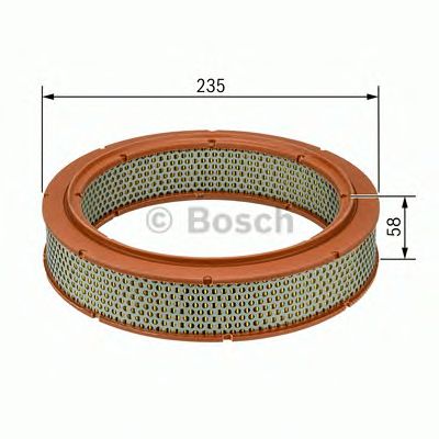 BOSCH 1457432111 -  Воздушный фильтр