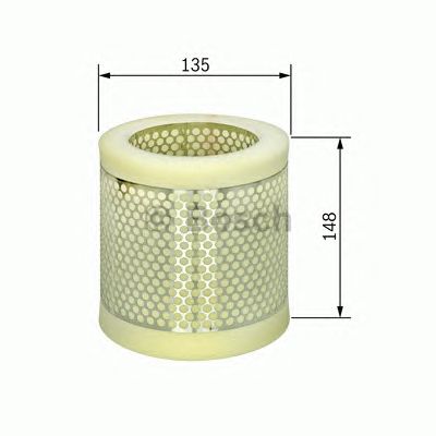 BOSCH 1457432136 -  Воздушный фильтр
