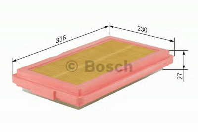 BOSCH 1457432202 -  Воздушный фильтр