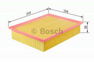 BOSCH 1457433072 -  Воздушный фильтр